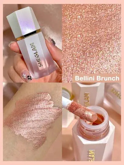 SHEGLAM Glow Bloom Liquid Highlighter-Bellini Brunch