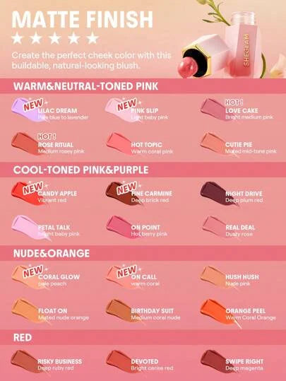 SHEGLAM Marilyn Monroe Color Bloom Liquid Blush