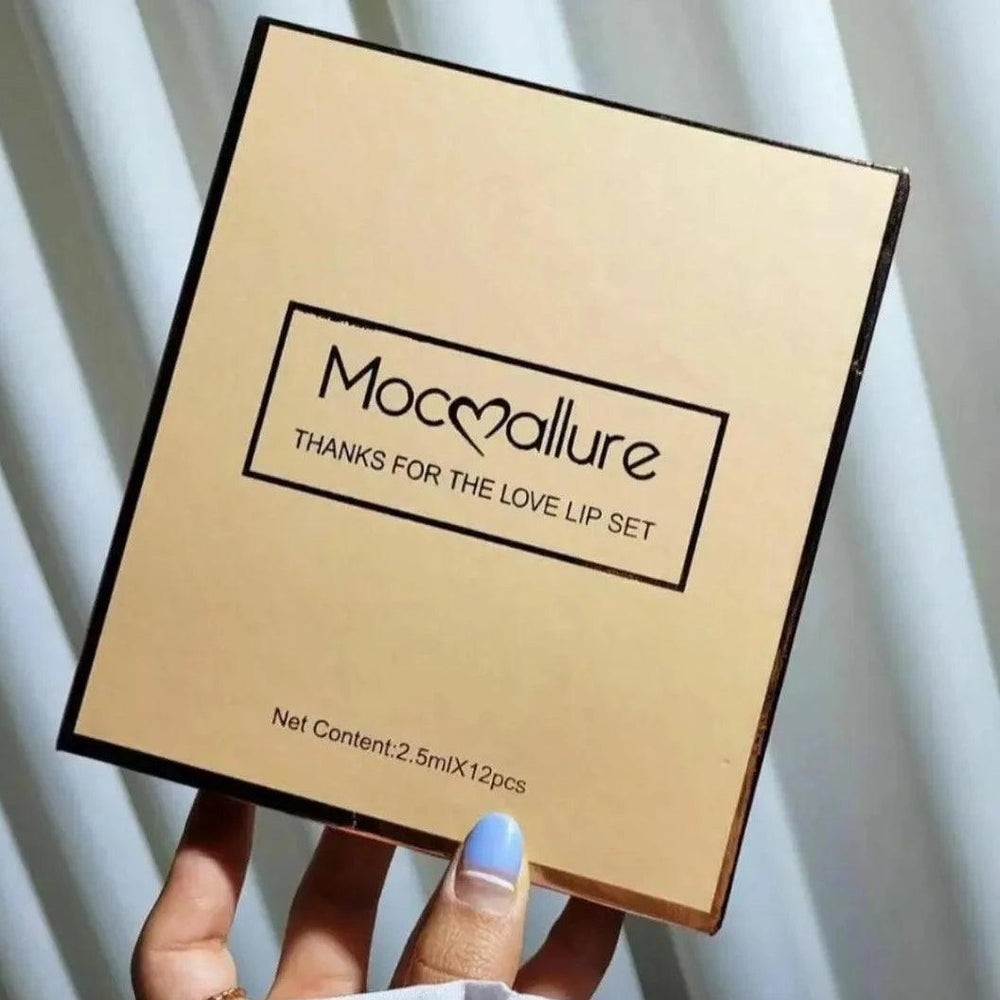 Mocallure Transparent Lip Gloss Set – High Pigment, Non-Sticky, Moisturizing Formula