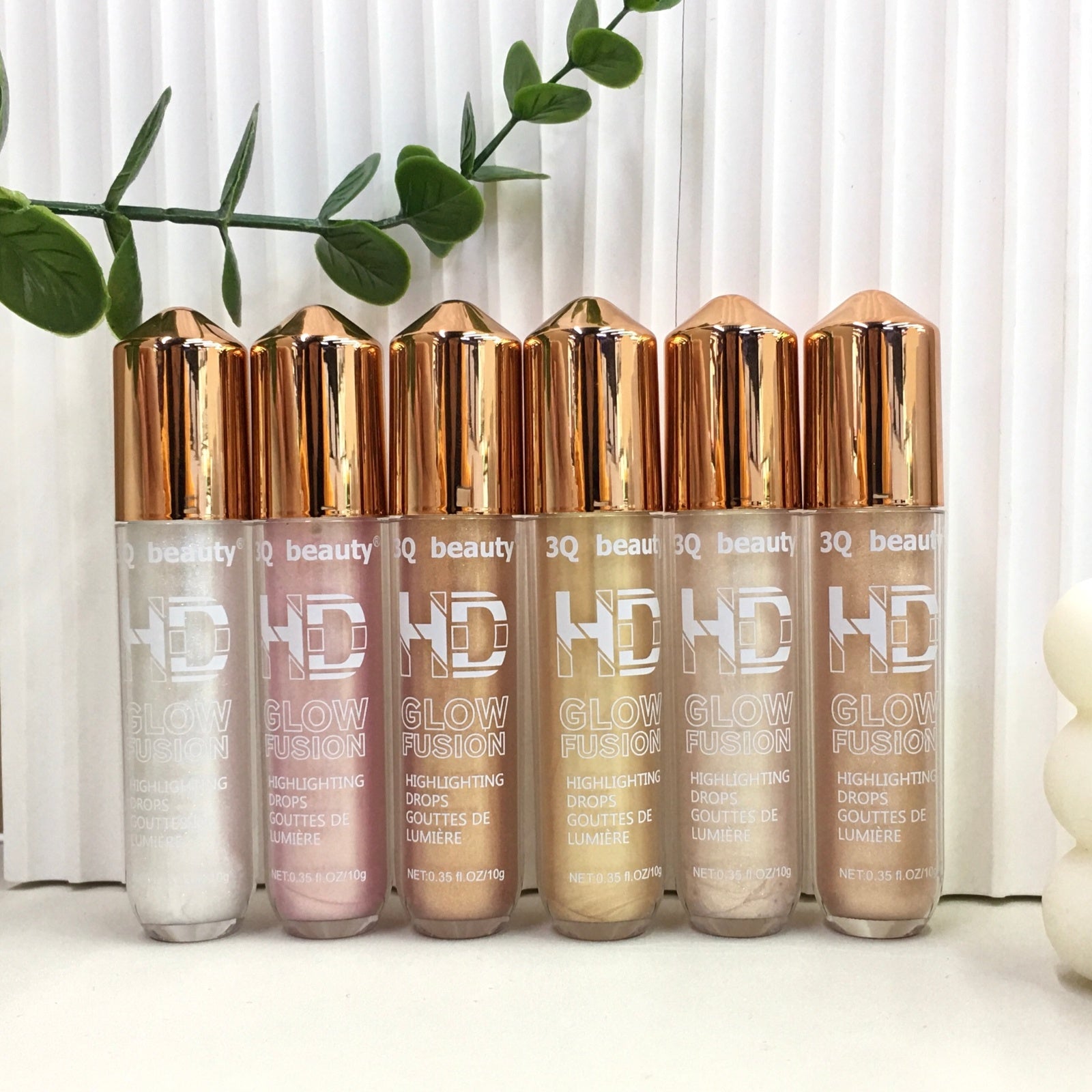 Roseveil Glow Bundle – Complete 8-in-1 Makeup & Skincare Set