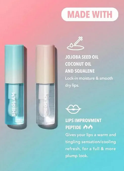 Sheglam Plump Addict Plumping Lip Gloss Set