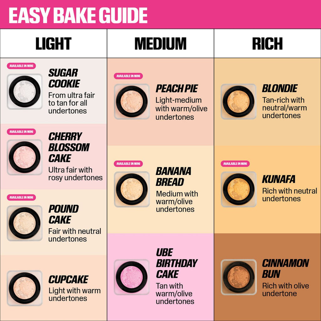 HudaBeauty Mini Easy Bake Loose Baking & Setting Powder