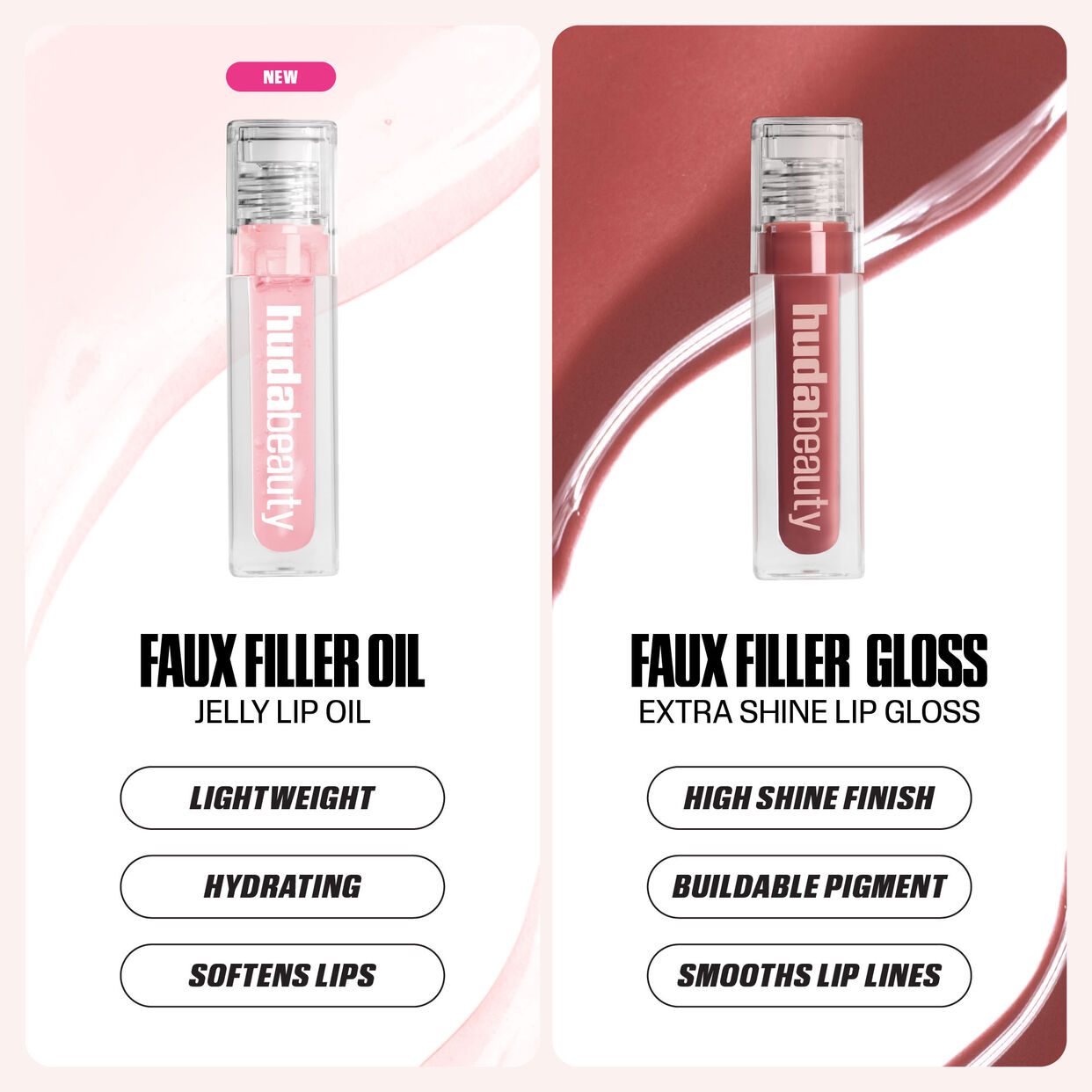 Huda Beauty - FAUX FILLER Jelly Oil