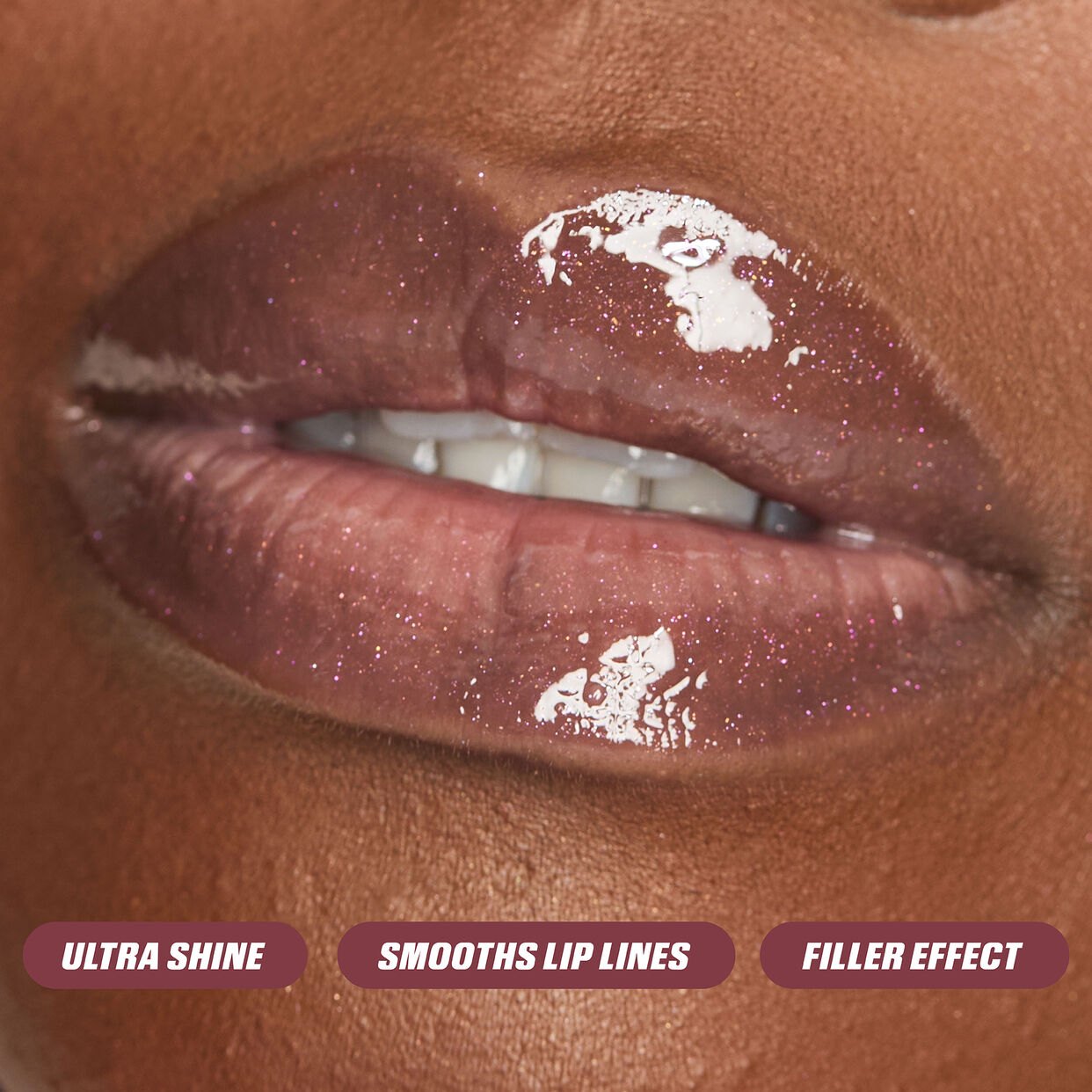 Huda Beauty - Icy Nude FAUX FILLER Lip Gloss