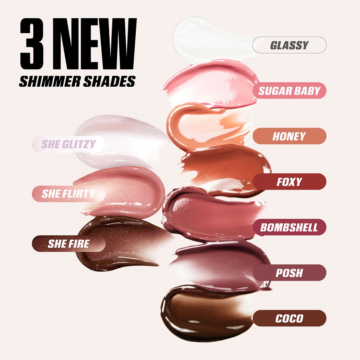 Huda Beauty - Icy Nude FAUX FILLER Lip Gloss