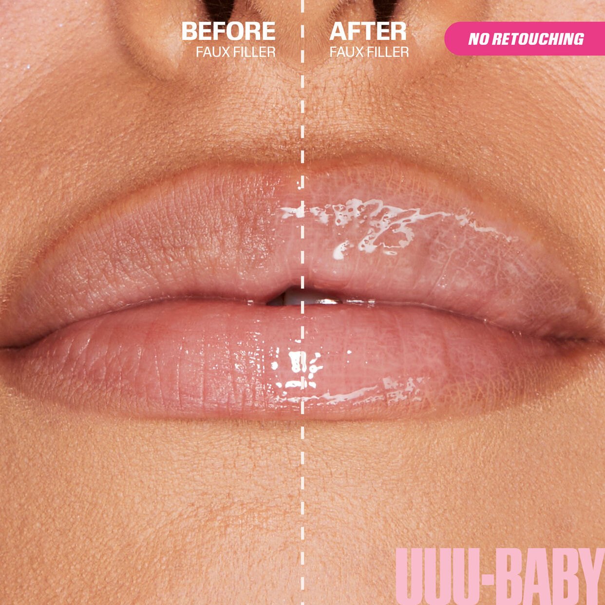 Huda Beauty - FAUX FILLER Gloss (UUU-Baby)