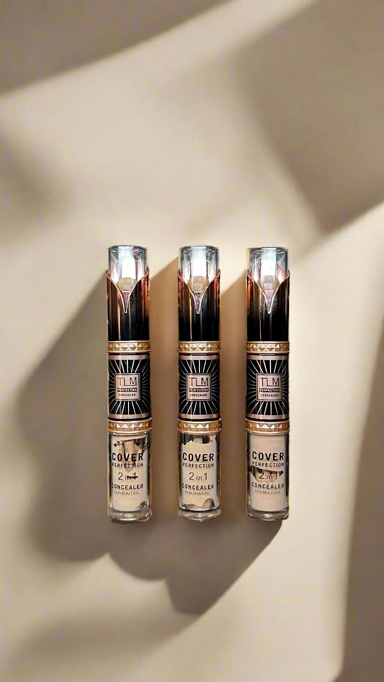 TLM 2‑in‑1 Dual‑Formula Concealer - 6 Pcs