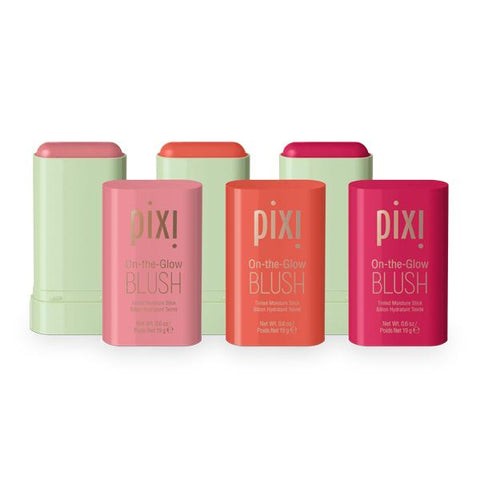 Pixi On-the-Glow Blush – Hydrating Multi-Use Tinted Balm Stick for Cheeks & Lips