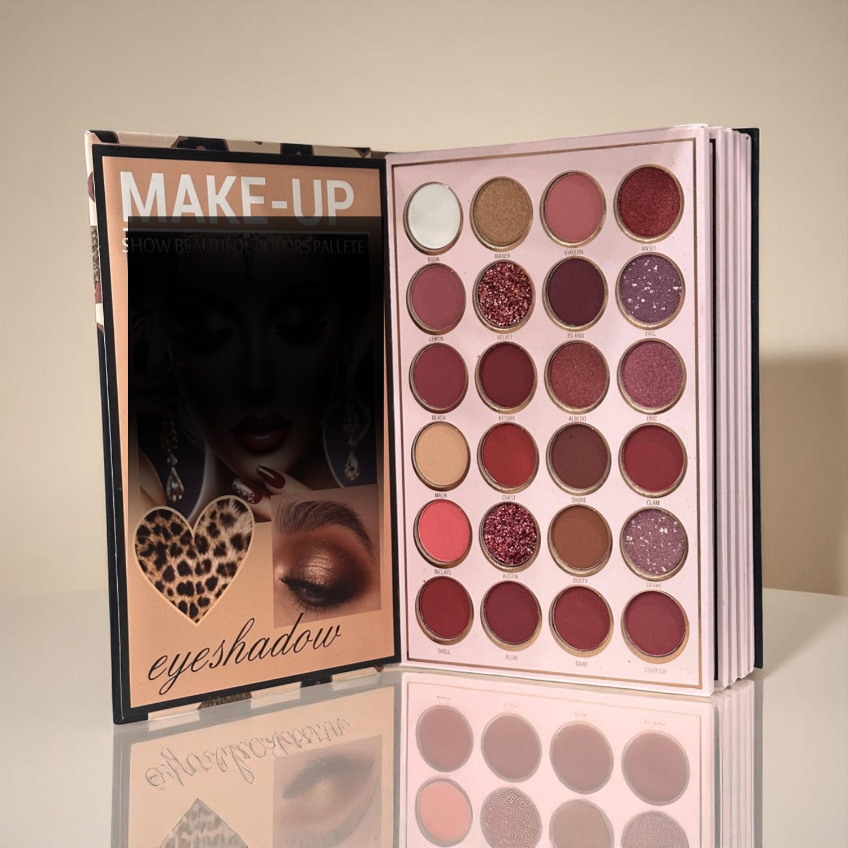 Mocallure 6 in 1 Cheeta Palette Book