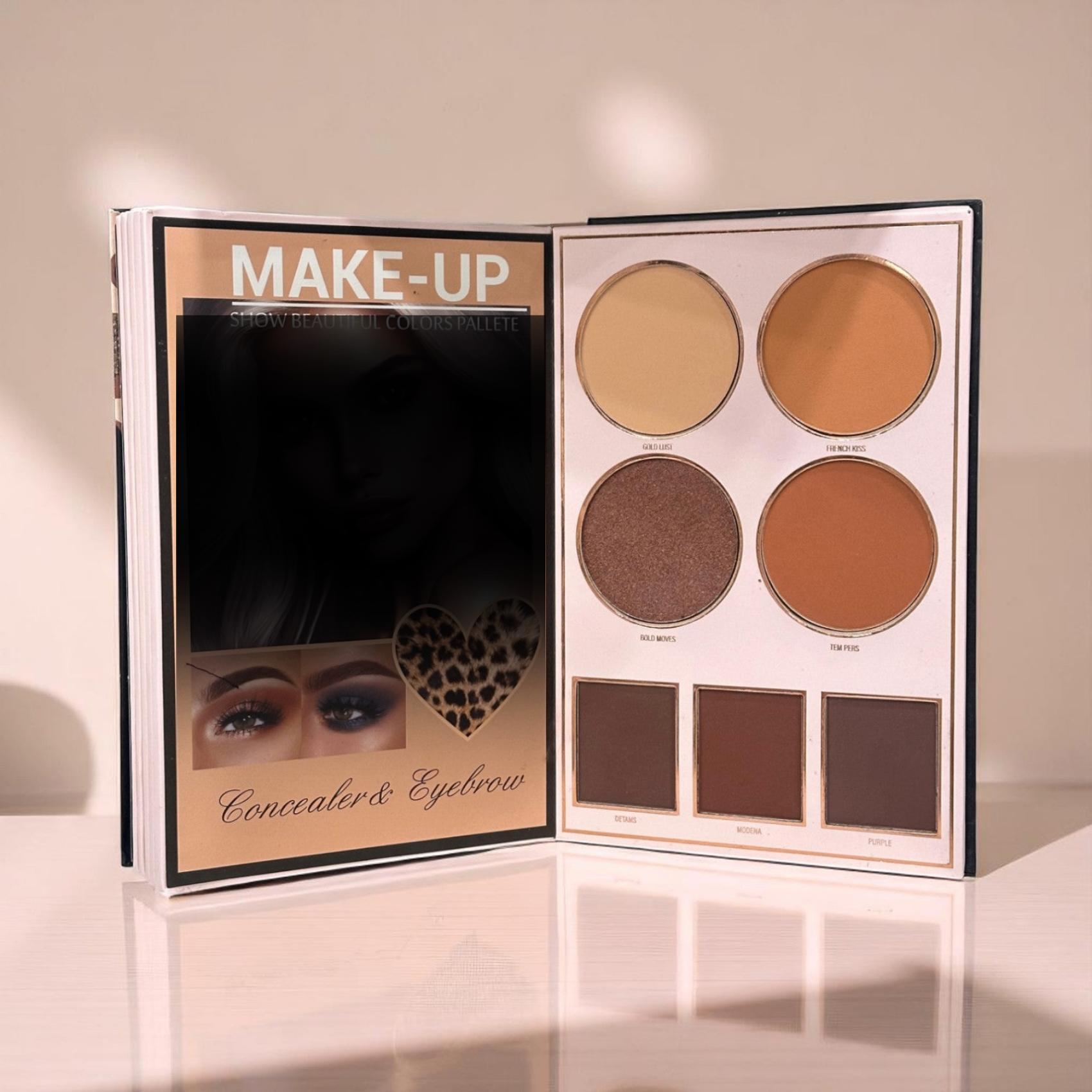 Mocallure 6 in 1 Cheeta Palette Book