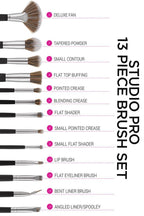 BH Cosmetics Pro Studio 13-Piece Makeup Brush Set