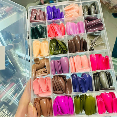 576 Pieces Nail Set Full Coverage Nails