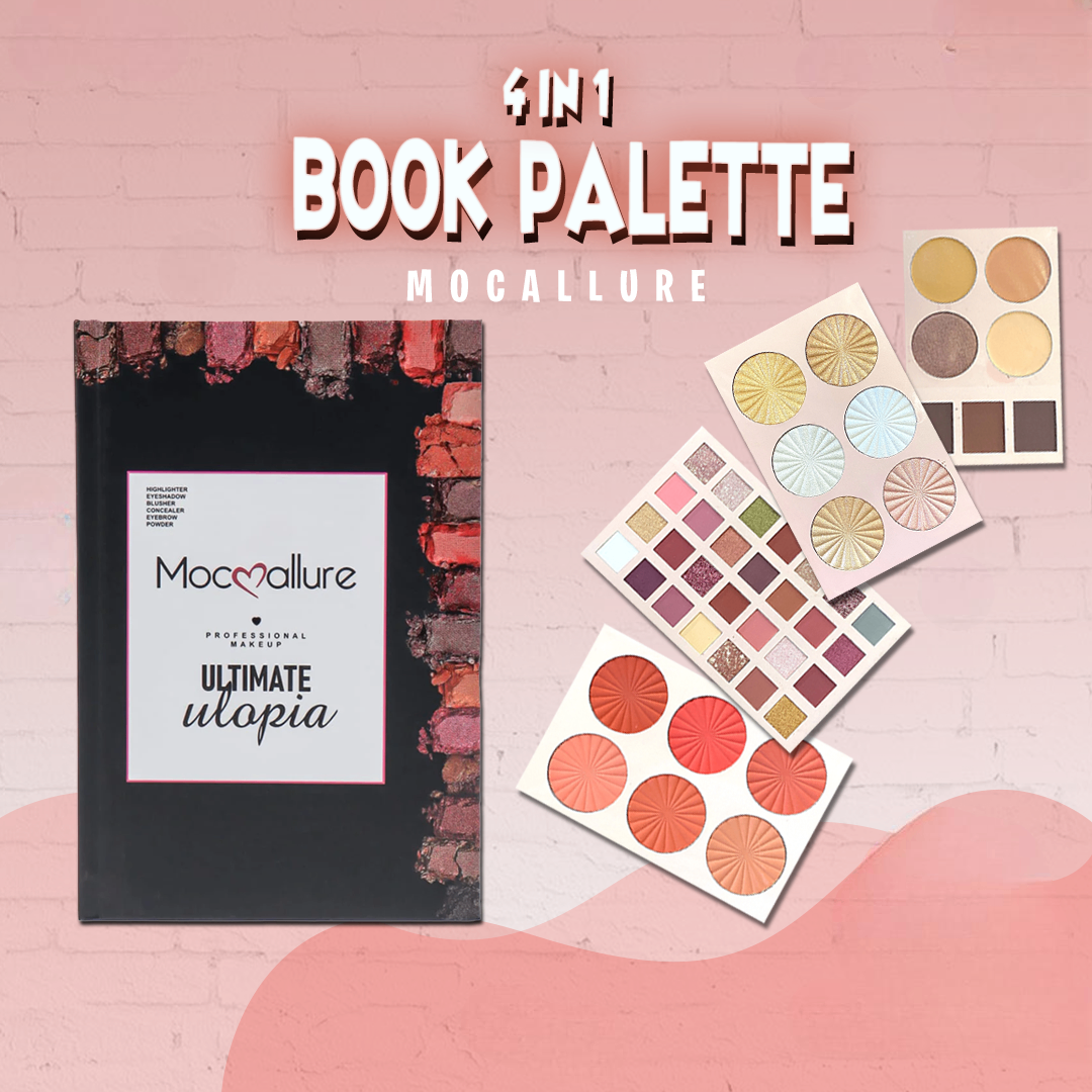 Mocallure 4 in 1 Palette Notebook
