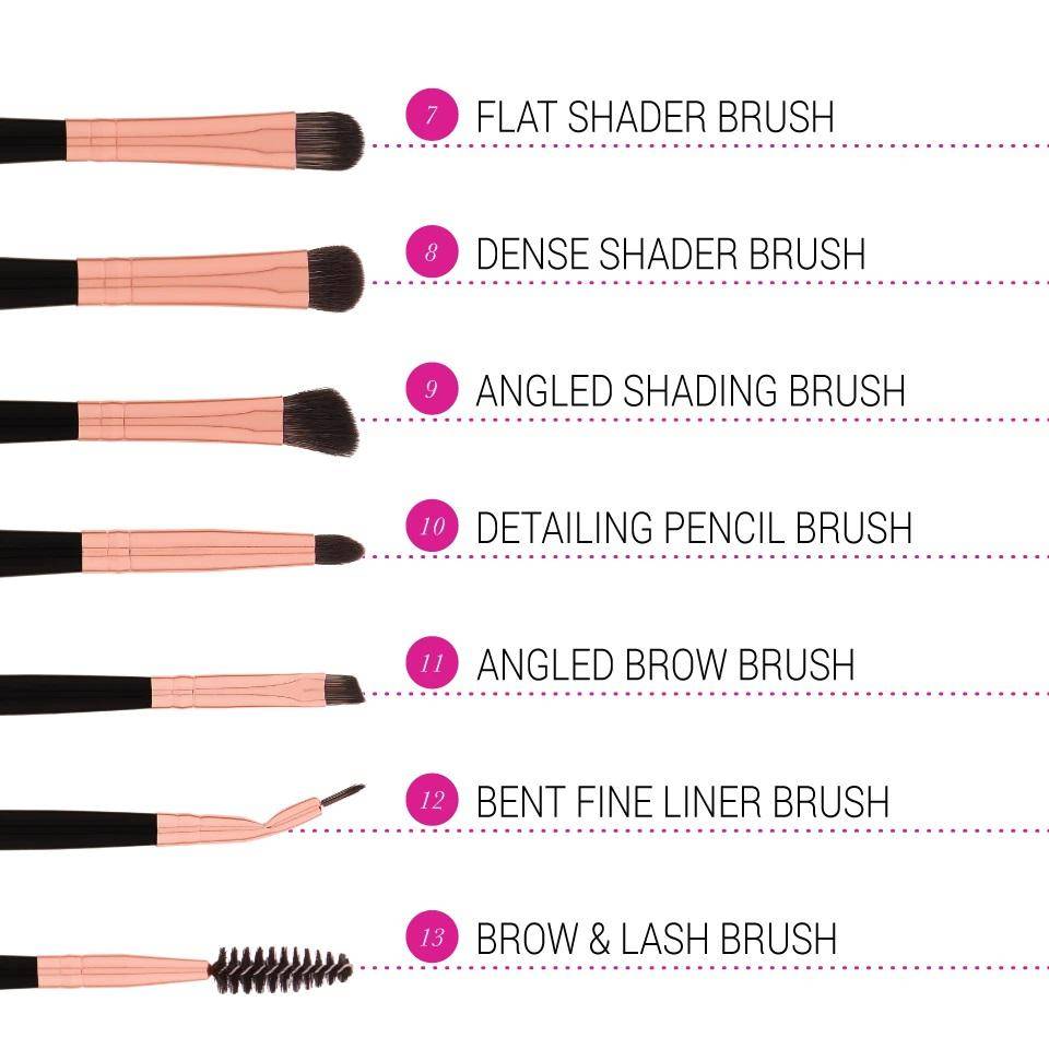 BH Signature Rose Gold 13-Piece Brush Set!