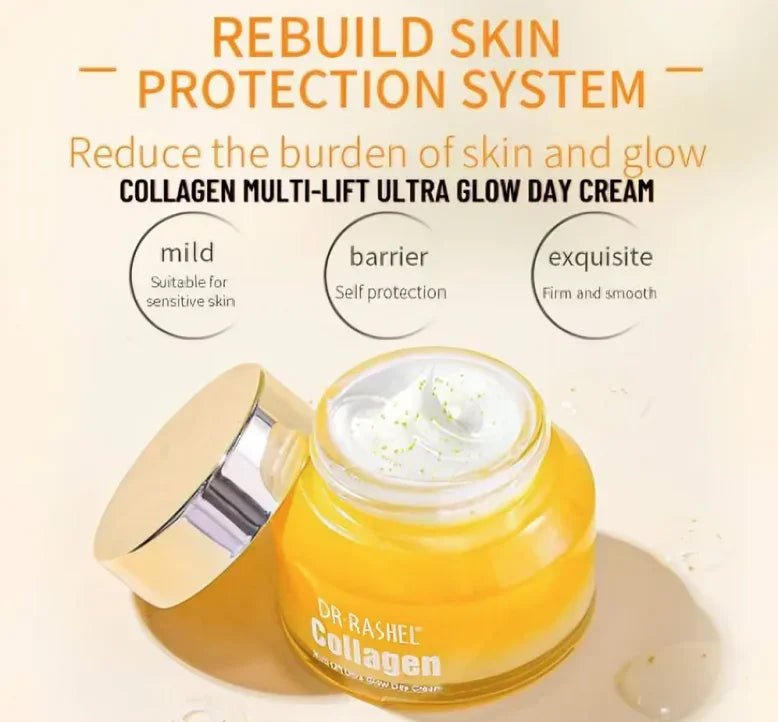 Dr Rashel Collagen Multi - Lift Ultra Glow Day Cream (50g) - ROSEVEIL