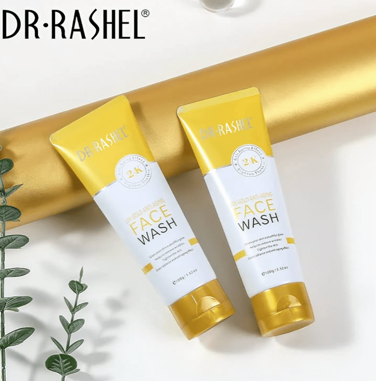 Dr Rashel Gold Collagen Face Wash (100g) - ROSEVEIL