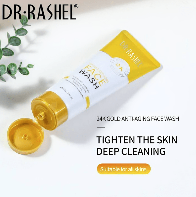 Dr Rashel Gold Collagen Face Wash (100g) - ROSEVEIL