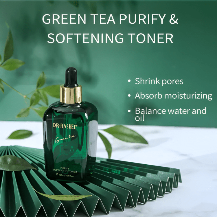 Dr Rashel Green Tea Purify Softening Toner (100 ml) - ROSEVEIL