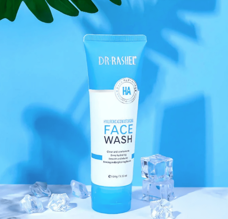 Dr Rashel Hyaluronic Acid Hydrating Face Wash (100g) - ROSEVEIL