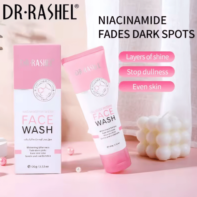 Dr Rashel Niacinamide Brightening Face Wash (100g) - ROSEVEIL