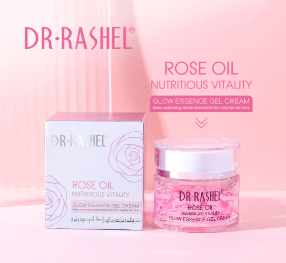 Dr Rashel ROSE OIL GLOW ESSENCE GEL CREAM, 50g - ROSEVEIL
