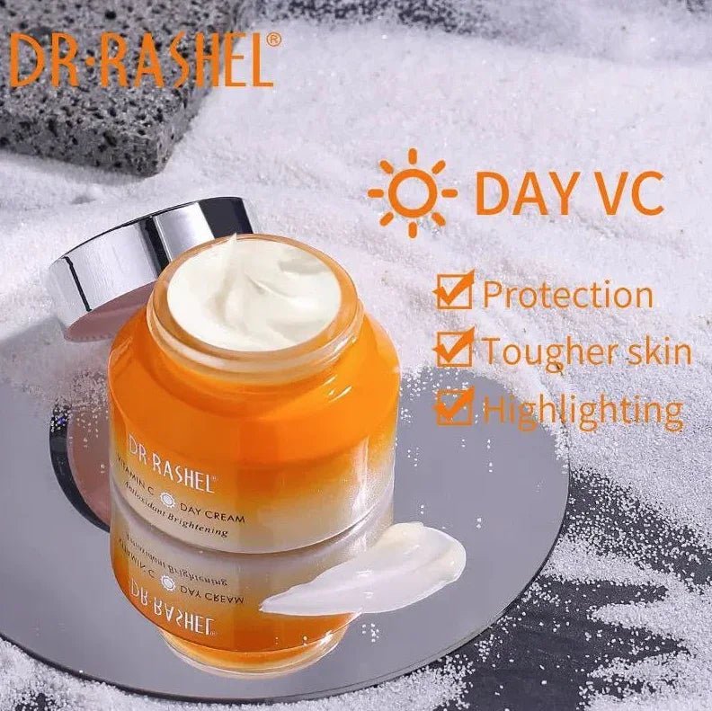 Dr Rashel Vitamin C And Retinol Day & Night Cream Combo - ROSEVEIL