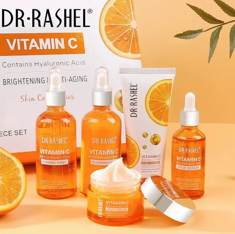 Dr Rashel Vitamin C Brightening & Anti‑Aging Essence Toner (100 ml) - ROSEVEIL