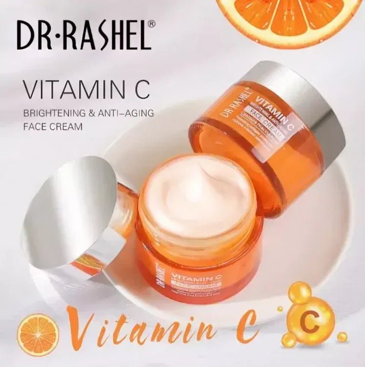 Dr Rashel Vitamin C Face Cream, 50g - ROSEVEIL