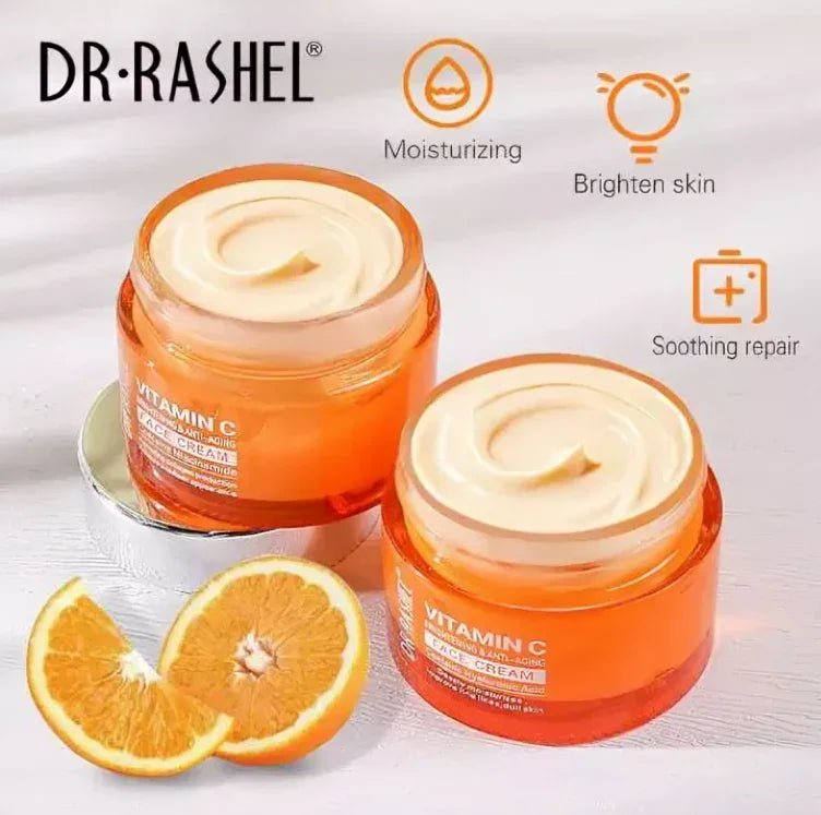 Dr Rashel Vitamin C Face Cream, 50g - ROSEVEIL