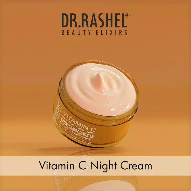 Dr Rashel Vitamin C Night Cream, 50g - ROSEVEIL