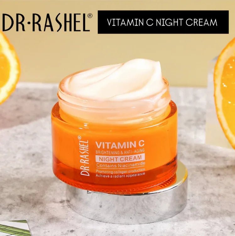 Dr Rashel Vitamin C Night Cream, 50g - ROSEVEIL