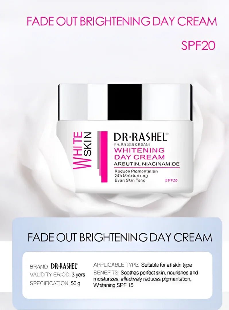 Dr Rashel Whitening Day Cream, 50g - ROSEVEIL
