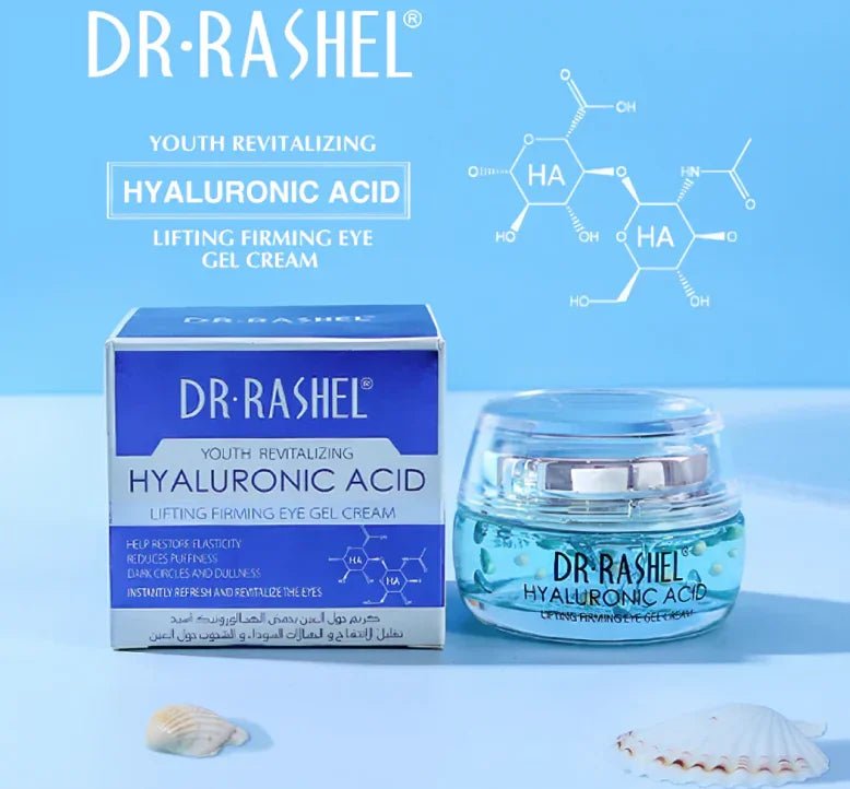 Dr Rashel Youth Revitalizing Hyaluronic Acid Lifting Firming Eye Gel Cream, 30g - ROSEVEIL