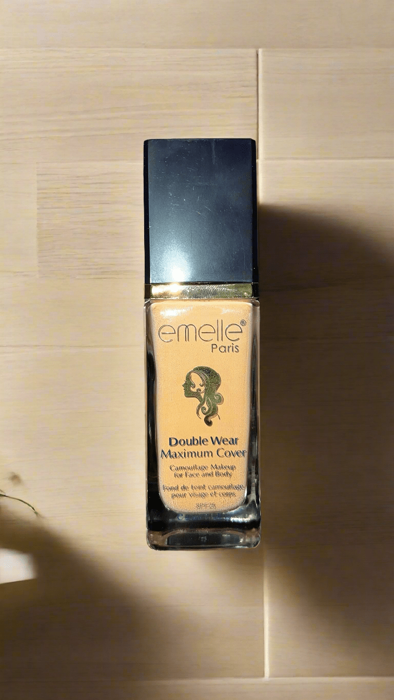 Emelle Double Wear Maximum Cover Foundation + Puff Set - ROSEVEIL