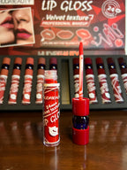 HudaBeauty 12-Piece Velvet Matte Lip Gloss Set – 12 Stunning Shades