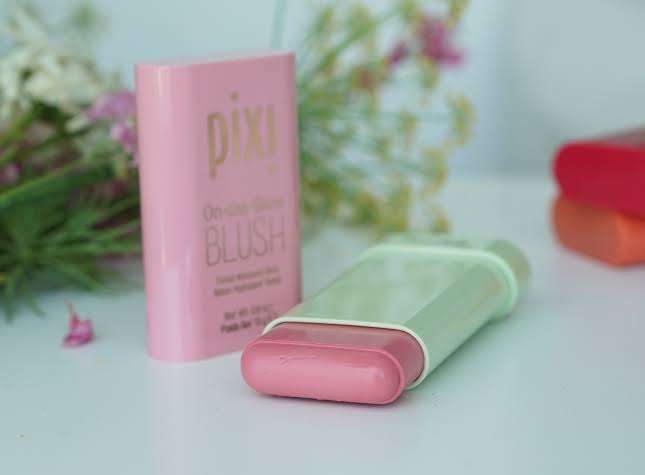 Pixi On-the-Glow Blush – Hydrating Multi-Use Tinted Balm Stick for Cheeks & Lips
