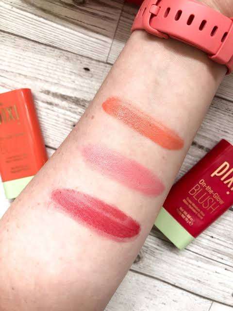 Pixi On-the-Glow Blush – Hydrating Multi-Use Tinted Balm Stick for Cheeks & Lips