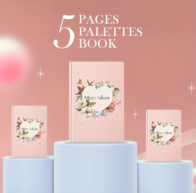Mocallure 6 in 1 Palette Notebook - ROSEVEIL