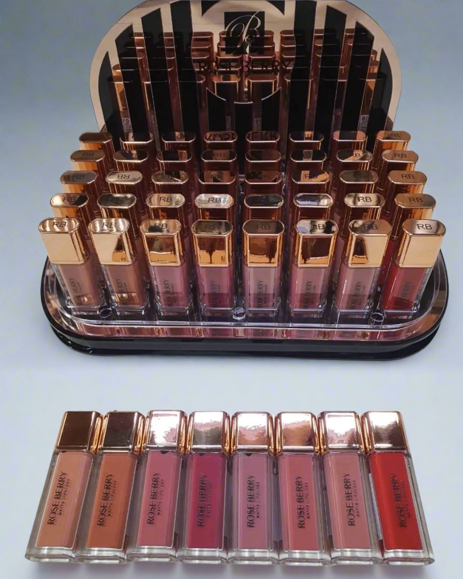 Roseveil Glow Bundle – Complete 8-in-1 Makeup & Skincare Set